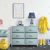 6 Drawer Fabric Dresser